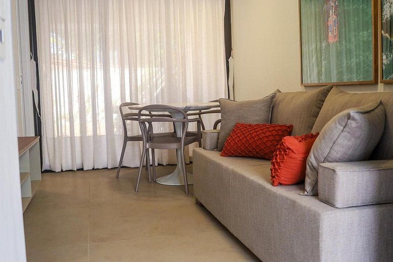 apartamento pé na areia da praia do do Maceió frente ao mar