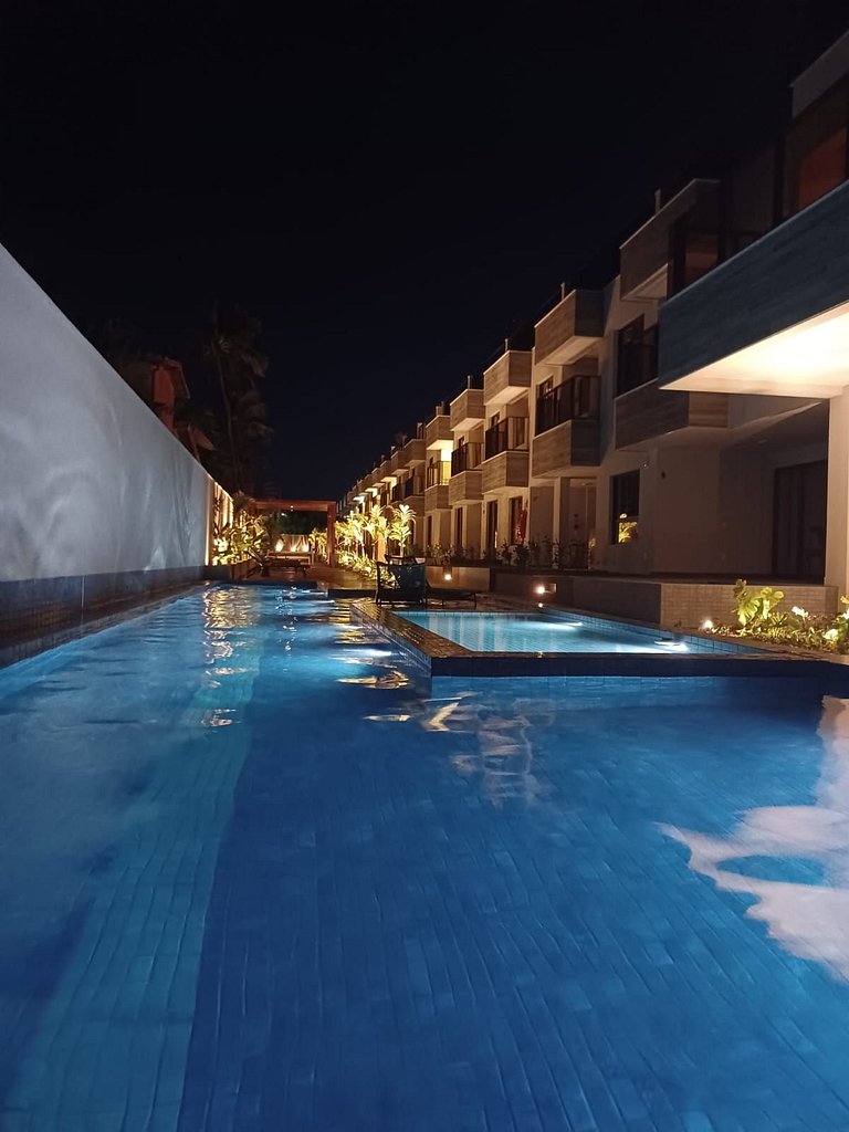 apartamento pé na areia da praia do do Maceió frente ao mar