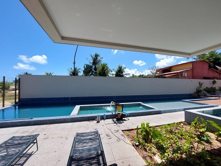 apartamento pé na areia da praia do do Maceió frente ao mar