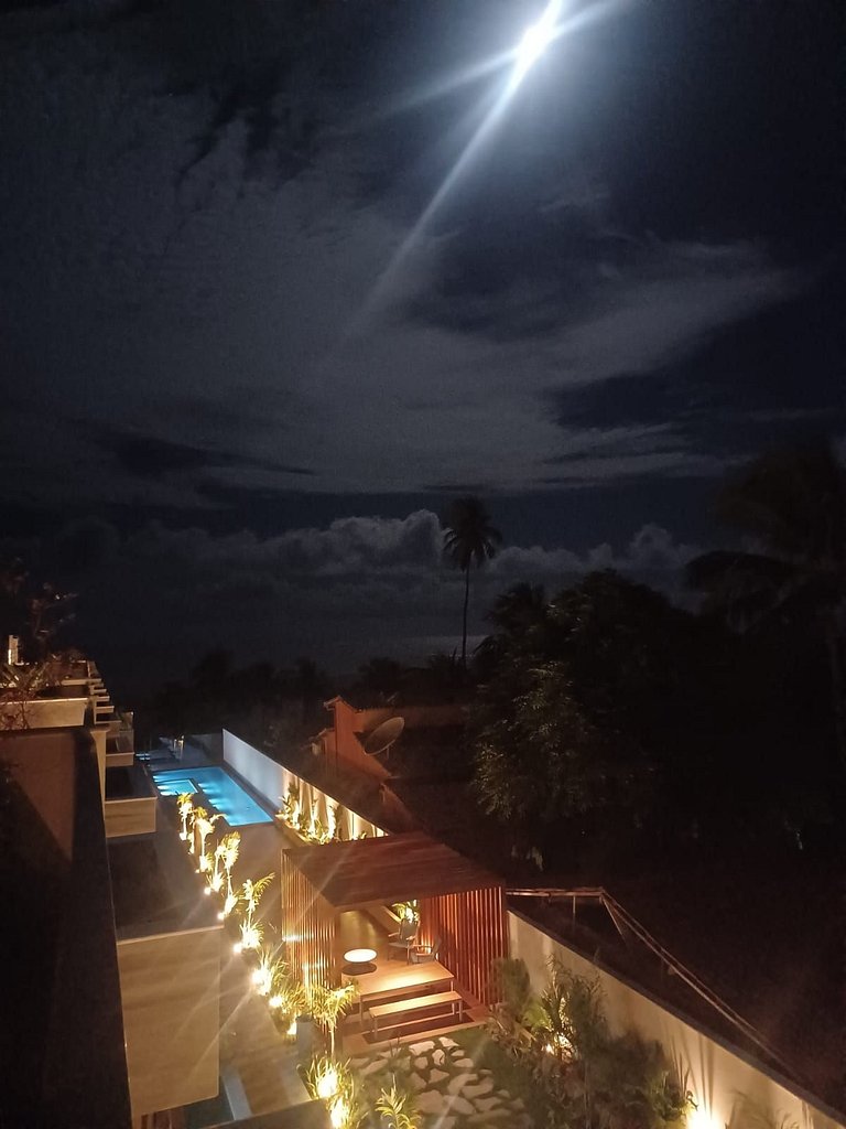 apartamento pé na areia da praia do do Maceió frente ao mar