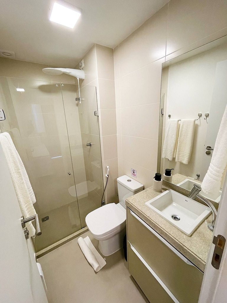 apartamento pé na areia da praia do do Maceió frente ao mar
