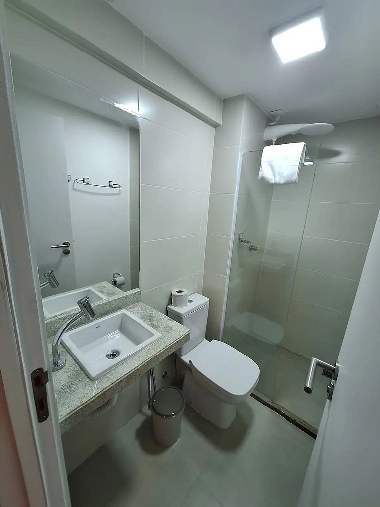 apartamento pé na areia da praia do do Maceió frente ao mar