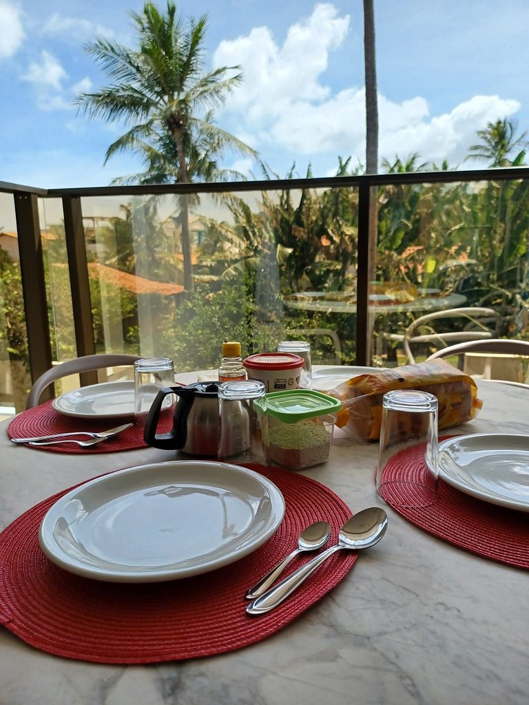 apartamento pé na areia da praia do do Maceió frente ao mar