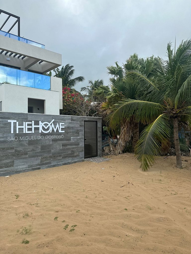 apartamento pé na areia da praia do do Maceió frente ao mar