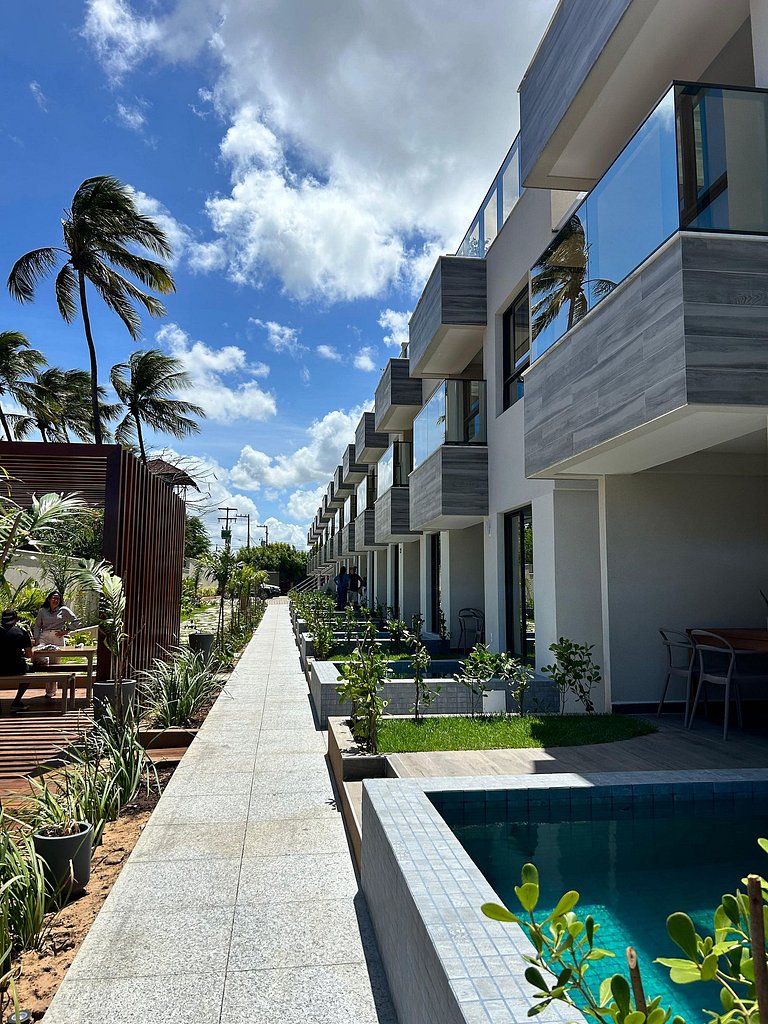 apartamento pé na areia da praia do do Maceió frente ao mar
