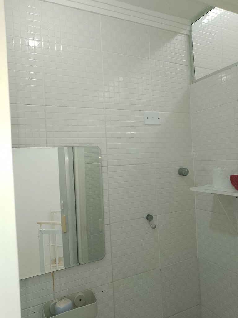 apartamento pé na areia da praia do tombo frente ao mar