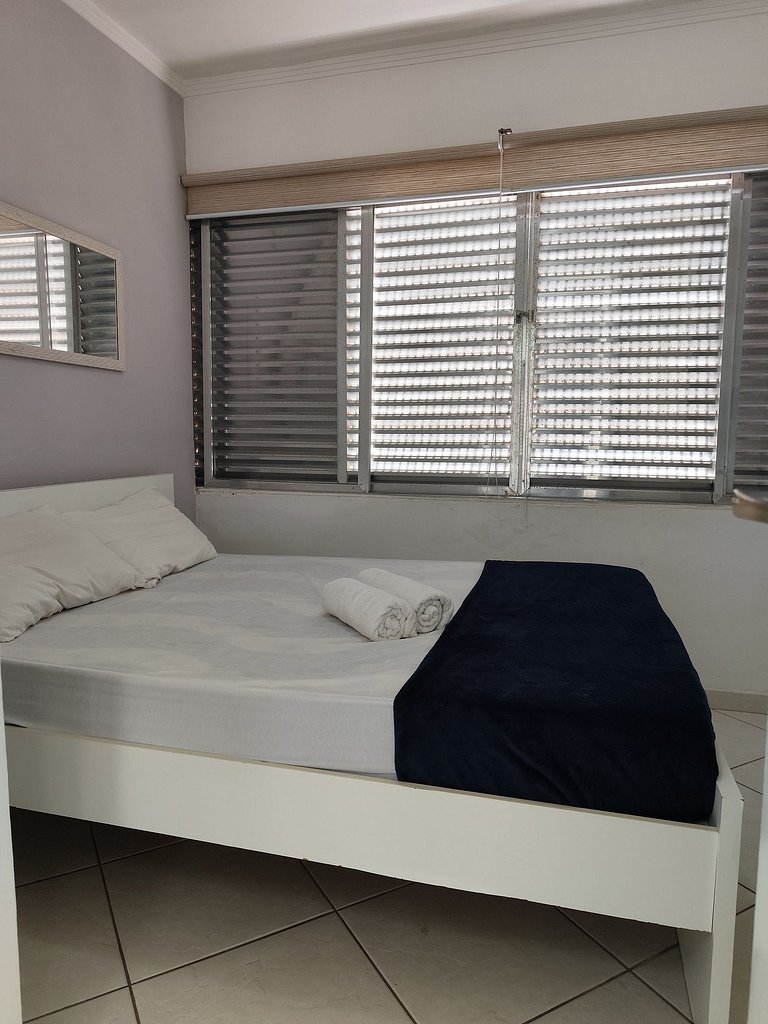 apartamento pé na areia da praia do tombo frente ao mar