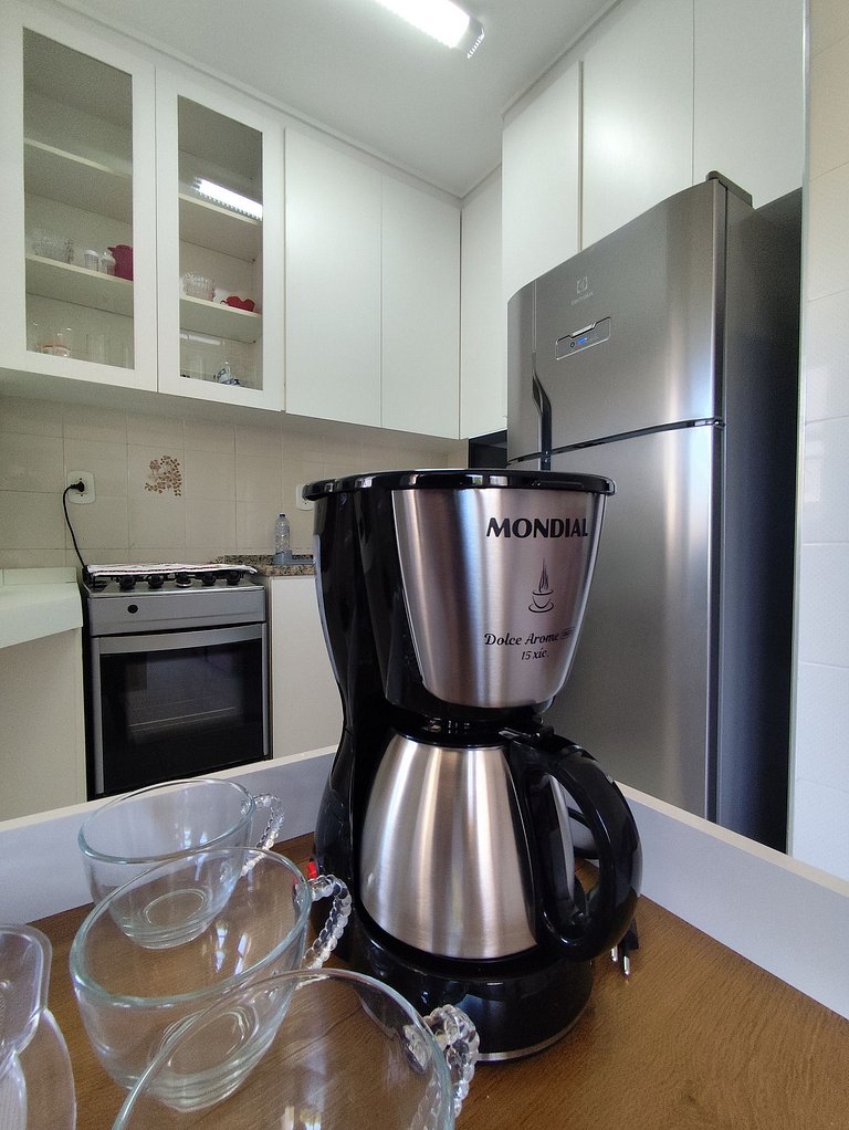 Apartamento próximo a Praia das Astúrias