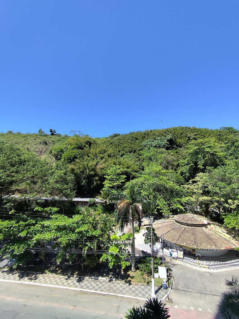 Apartamento pé na areia da praia das Astúrias Frente ao mar