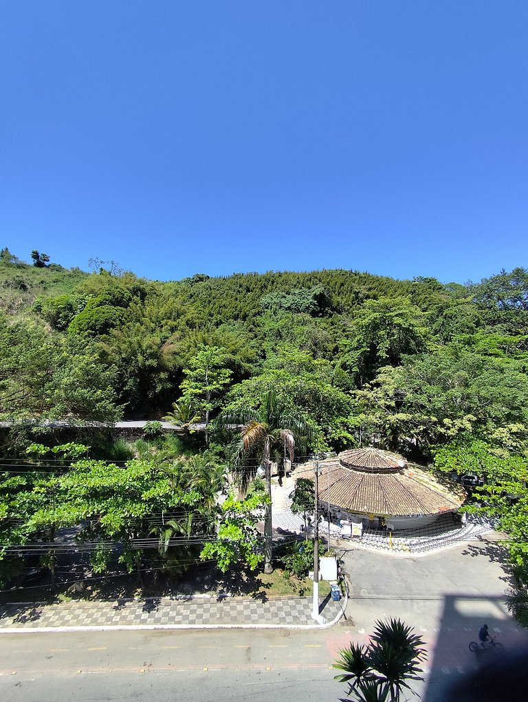 Apartamento pé na areia da praia das Astúrias Frente ao mar
