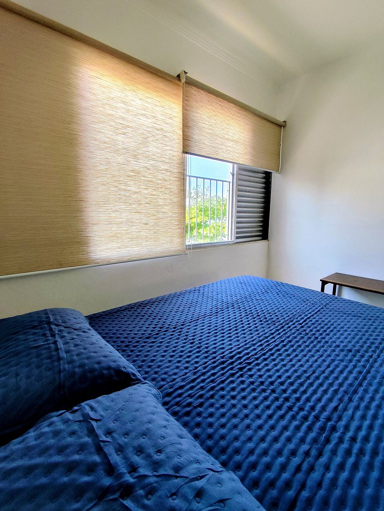 apartamento pé na areia da praia do tombo frente ao mar