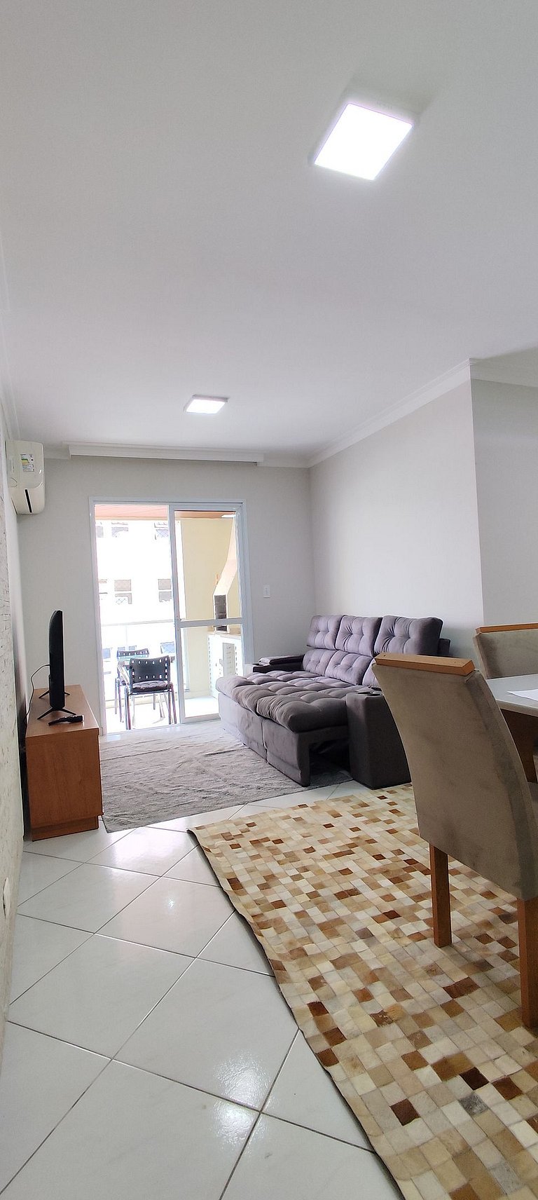 Apartamento pé na areia da praia das Astúrias Frente ao mar