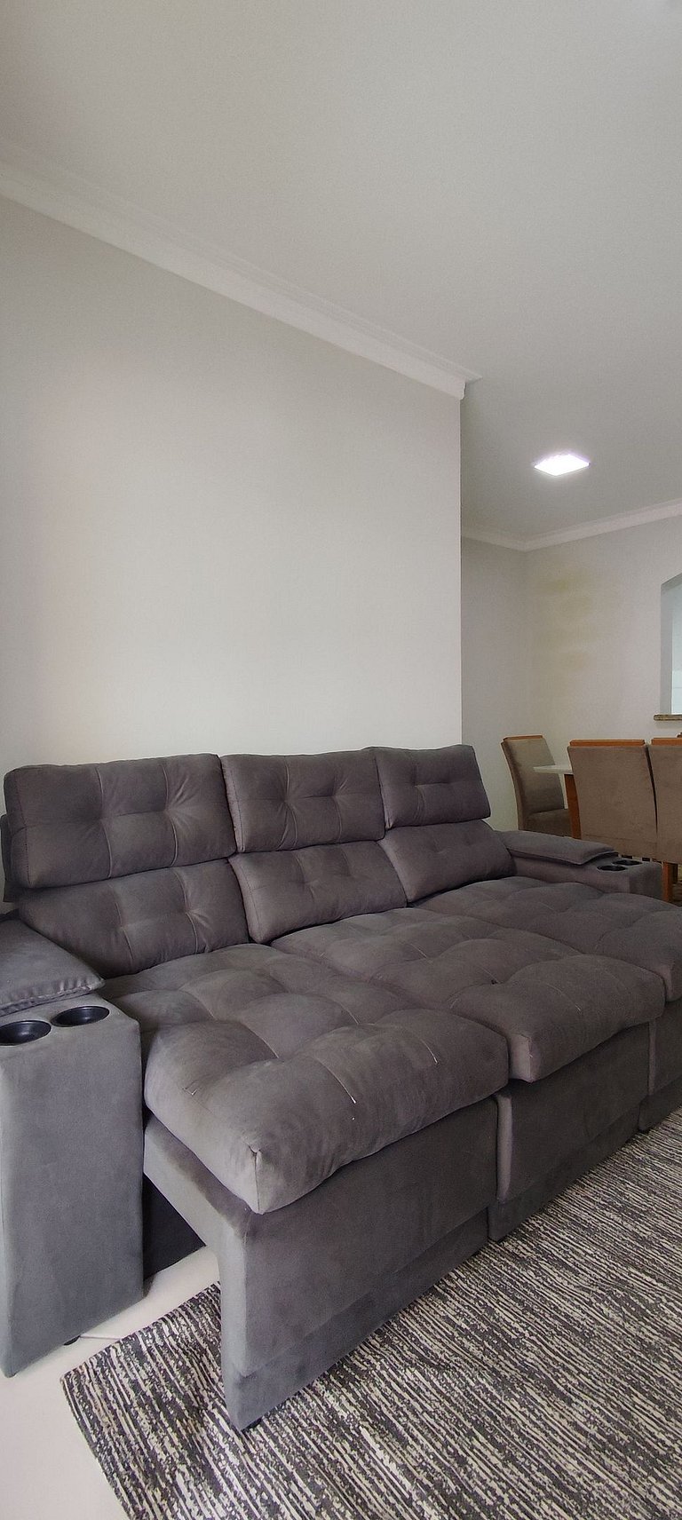 Apartamento pé na areia da praia das Astúrias Frente ao mar