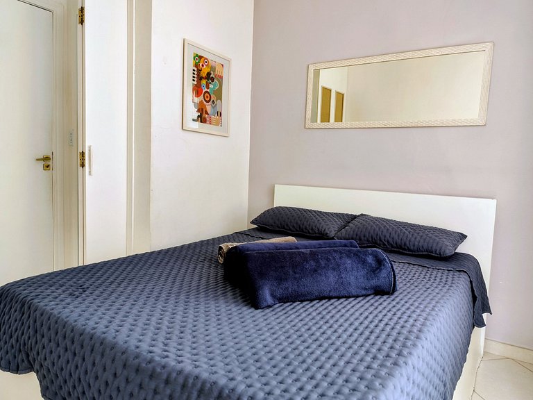 apartamento pé na areia da praia do tombo frente ao mar