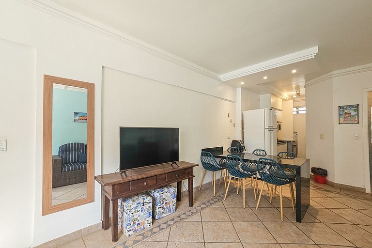 apto pé na areia praia do tombo frente ao mar bandeira azul