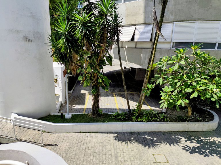 apto pé na areia praia do tombo frente ao mar bandeira azul