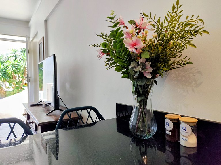 apto pé na areia praia do tombo frente ao mar bandeira azul