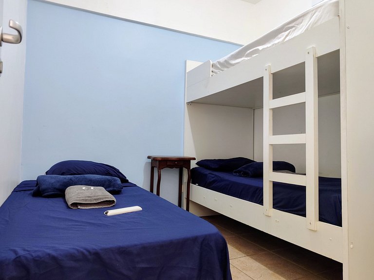 apto pé na areia praia do tombo frente ao mar bandeira azul