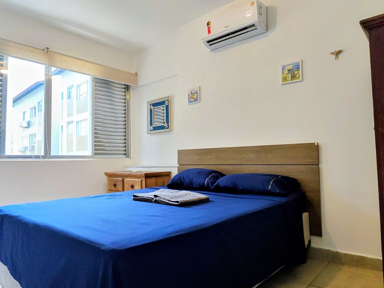 apto pé na areia praia do tombo frente ao mar bandeira azul