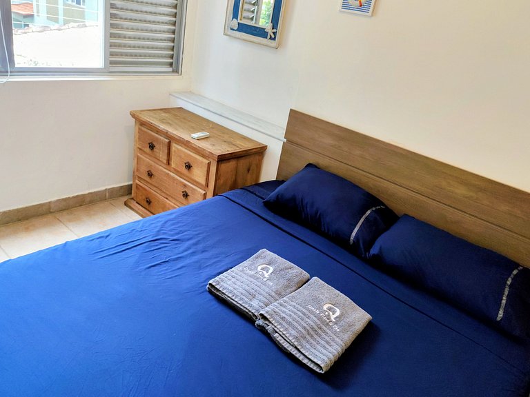 apto pé na areia praia do tombo frente ao mar bandeira azul