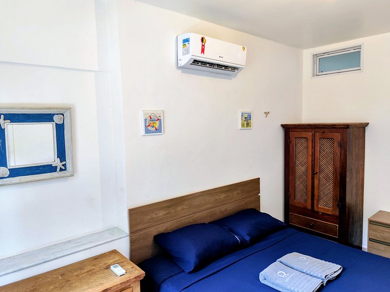 apto pé na areia praia do tombo frente ao mar bandeira azul