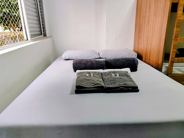 apto pé na areia praia do tombo frente ao mar bandeira azul