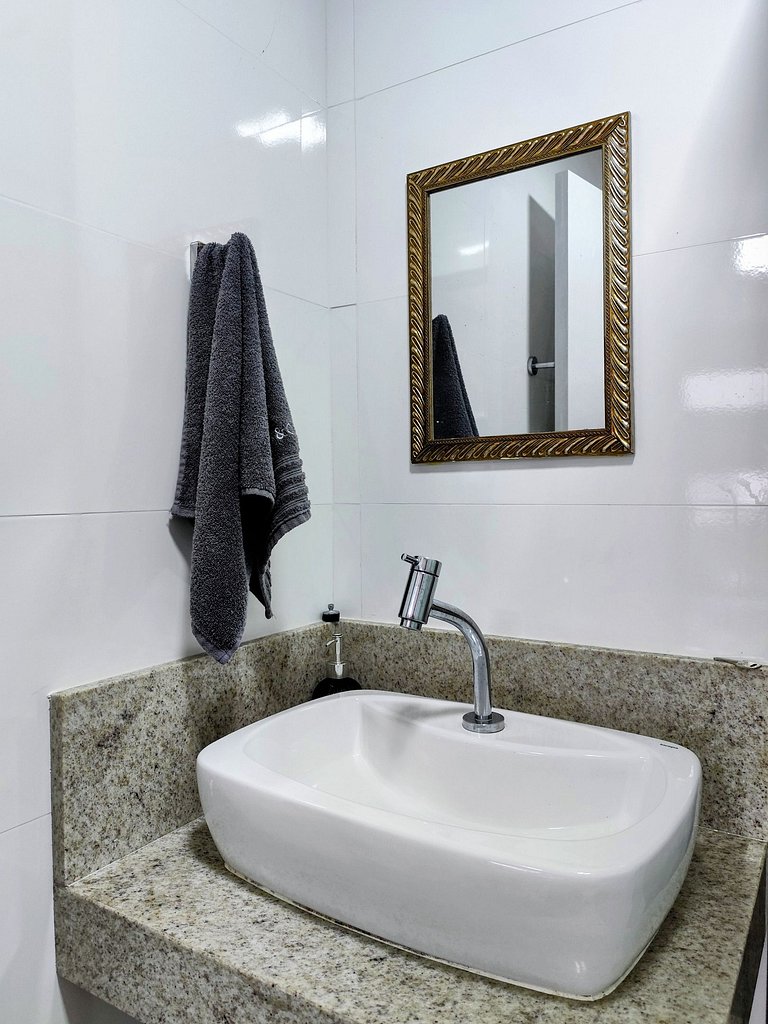 apto pé na areia praia do tombo frente ao mar bandeira azul