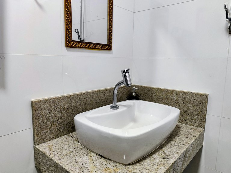 apto pé na areia praia do tombo frente ao mar bandeira azul