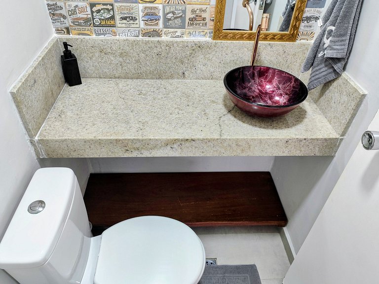 apto pé na areia praia do tombo frente ao mar bandeira azul