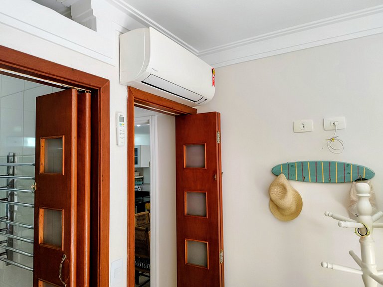 3D - 2 Suítes c/Ar Condicionado, 1 Garagam e Wifi Fibra
