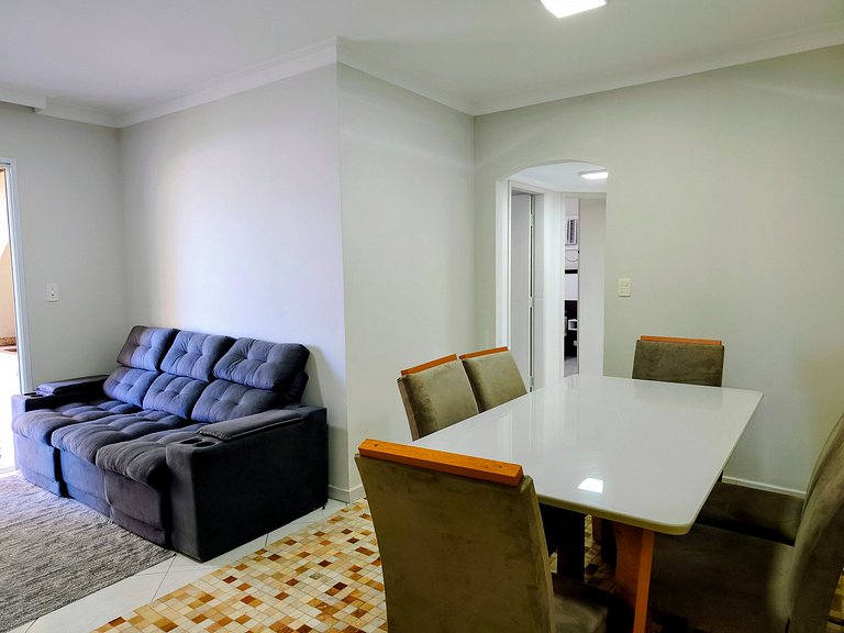 Apartamento pé na areia da praia das Astúrias Frente ao mar