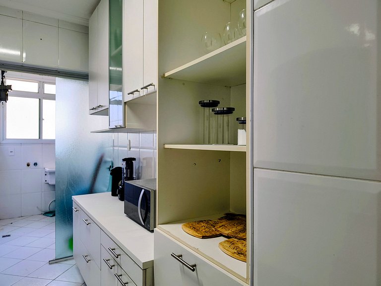 Apartamento pé na areia da praia das Astúrias Frente ao mar