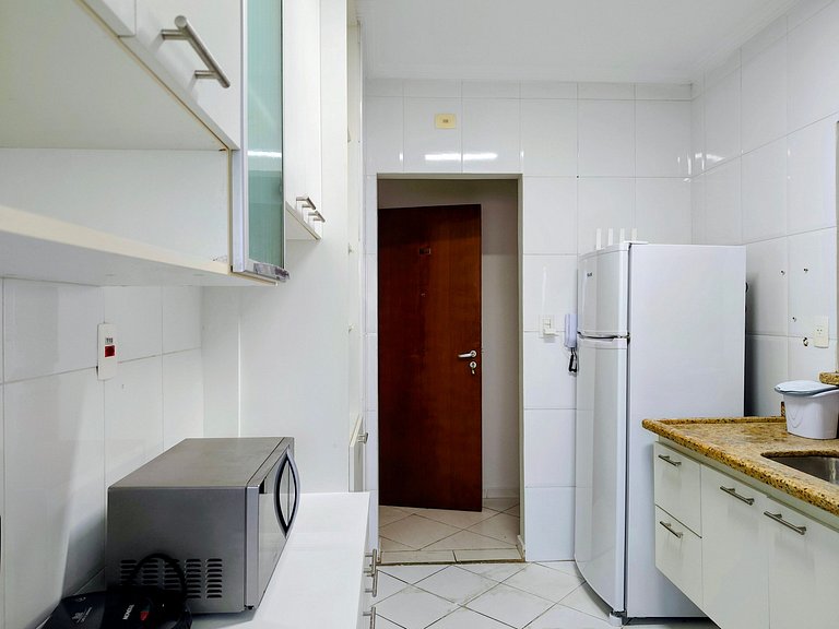 Apartamento pé na areia da praia das Astúrias Frente ao mar