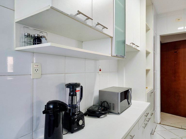 Apartamento pé na areia da praia das Astúrias Frente ao mar