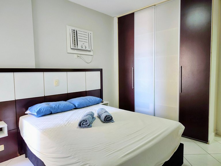 Apartamento pé na areia da praia das Astúrias Frente ao mar