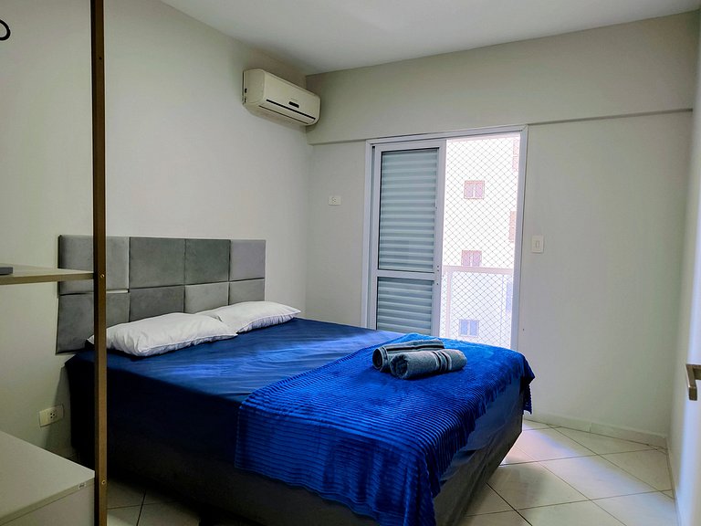 Apartamento pé na areia da praia das Astúrias Frente ao mar