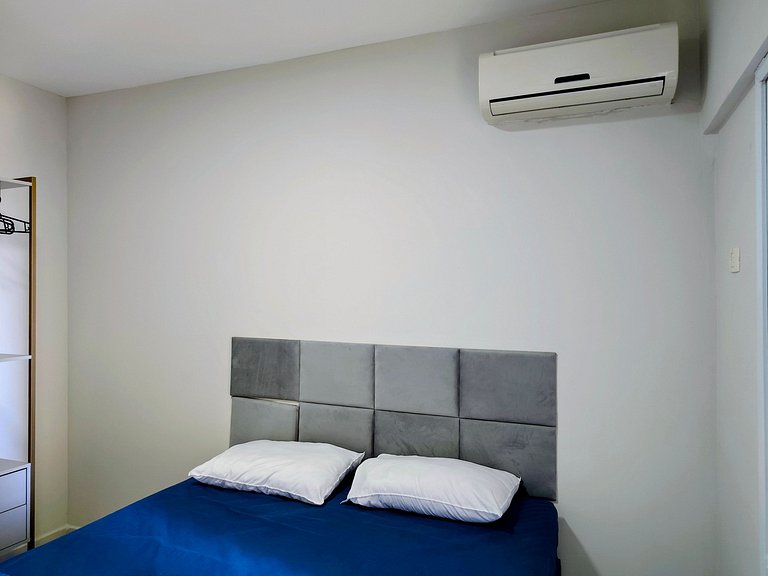 Apartamento pé na areia da praia das Astúrias Frente ao mar