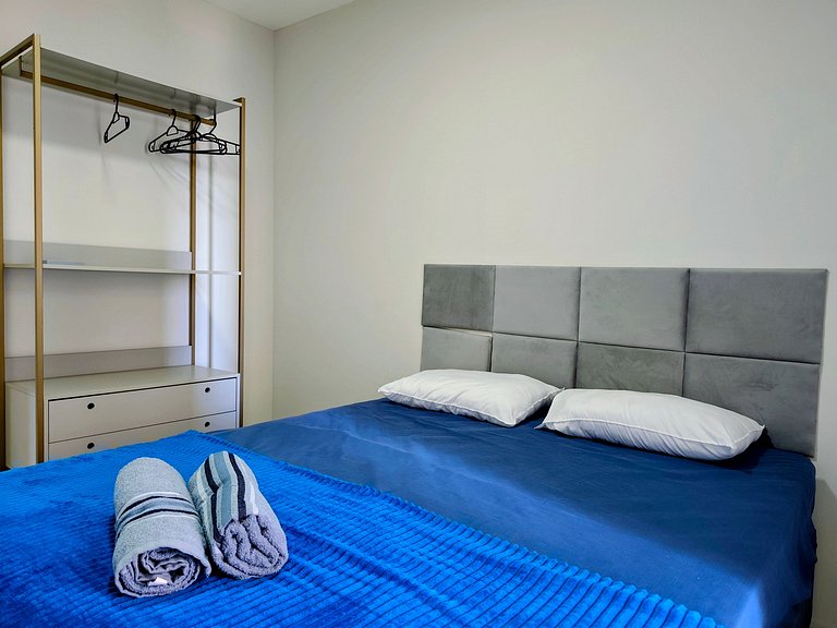 Apartamento pé na areia da praia das Astúrias Frente ao mar