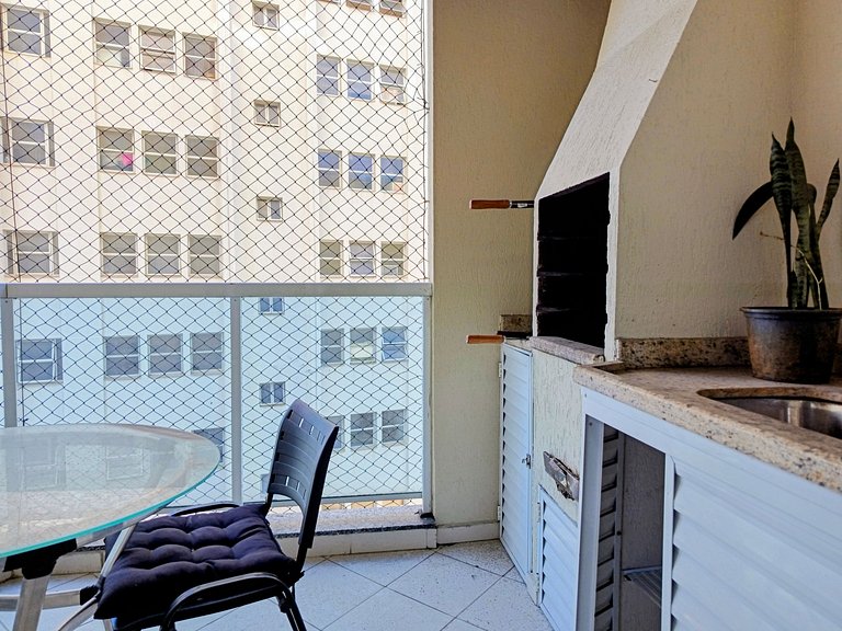 Apartamento pé na areia da praia das Astúrias Frente ao mar