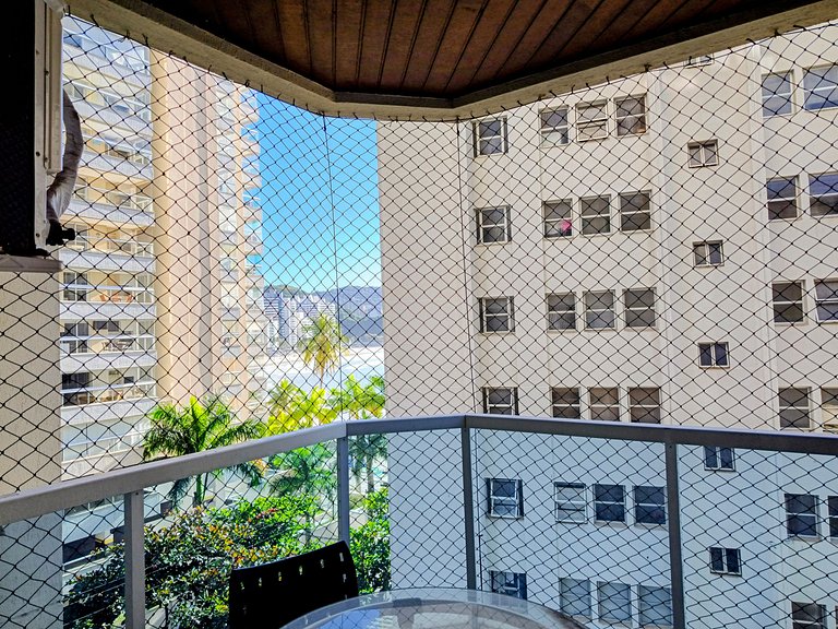 Apartamento pé na areia da praia das Astúrias Frente ao mar